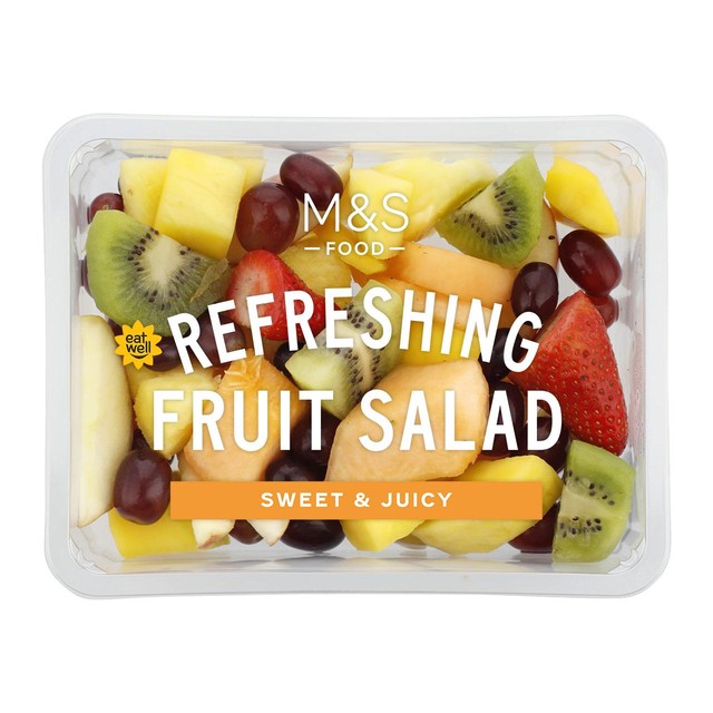 M&S fruit salad selection 550g, imported from the UK