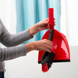 Vileda 2-in-1 dustpan and brush set (British brand)