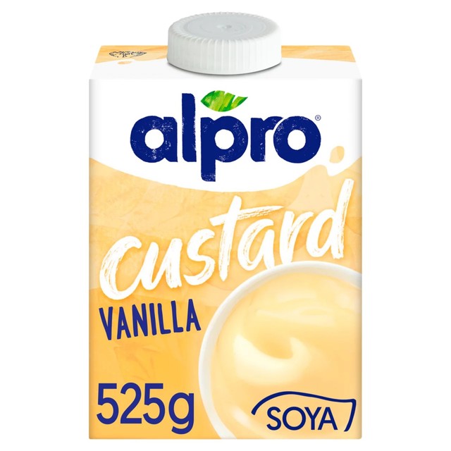 Alpro vanilla custard alternative 525g - British product