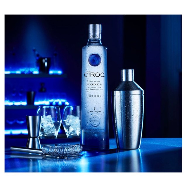 Ciroc Ultra-Premium vodka, imported from the UK