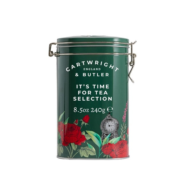 Cartwright & Butler salted caramel shortbread tea tin 240g - British product