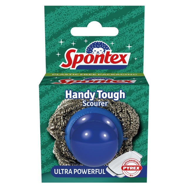 Spontex Handy Tough Scourer Rust Free Stainless (British brand)