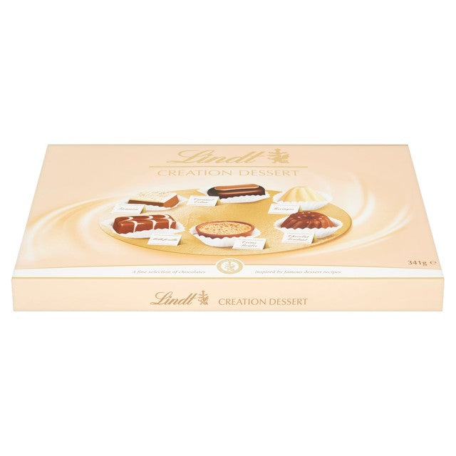 Lindt dessert assortment chocolate box 341g, UK version