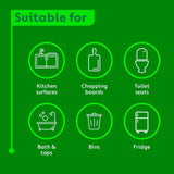 Dettol biodegradable antibacterial multi surface wipes 4x110, UK version