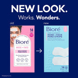 Biore pore strips for nose and face blackhead removal 14 pack - British product