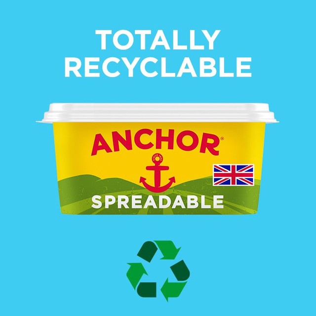 Anchor spreadable butter and rapeseed oil blend 750g - British product