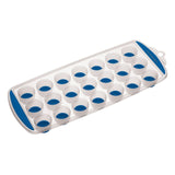 Colourworks blue silicone ice cube tray with pop-out design - British product