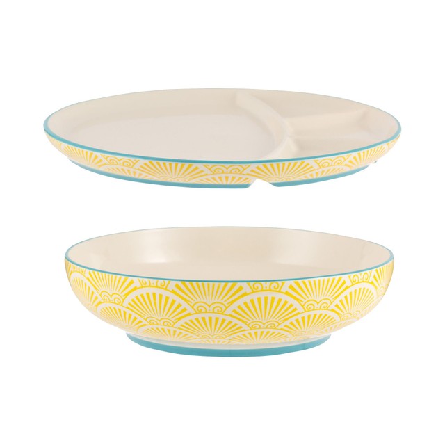 Rayware Multi-Cuisine Bowl and Plate Set 850ml (British brand)