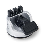 MasterClass knife sharpener in silver, gift boxed, 6x6x7 cm, imported from the UK