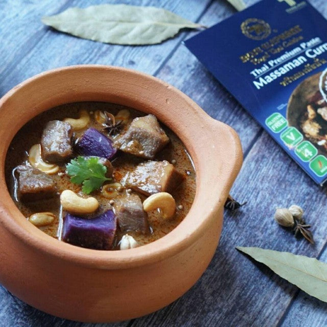 Blue Elephant Thai Massaman Curry Paste, UK version