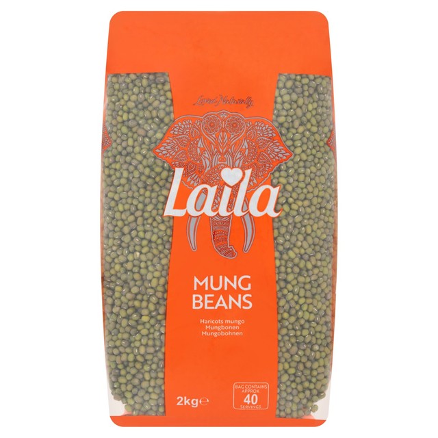 Laila Moong Beans 2kg, UK version