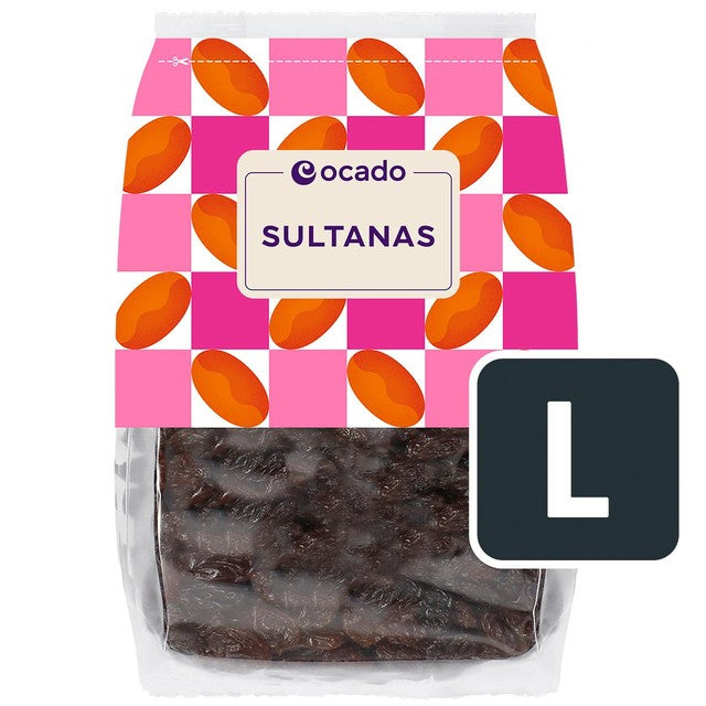 Ocado sultanas 1kg, imported from the UK