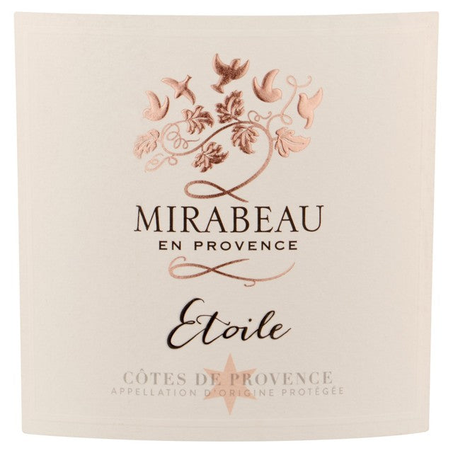 Mirabeau Etoile Cotes de Provence rosé wine 75cl, imported from the UK