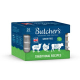 Butcher's dog food trays mixed varieties 24x150g - British product