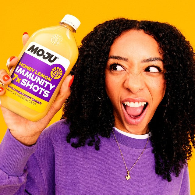 Moju Honey Lemon Shots dosing bottle 7 shots, UK version