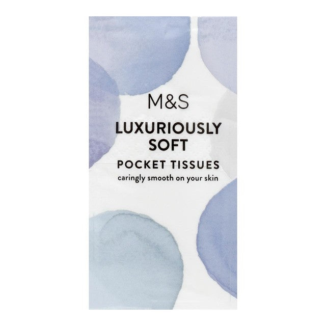 M&S pocket tissues 4-ply 10 pack (British brand)