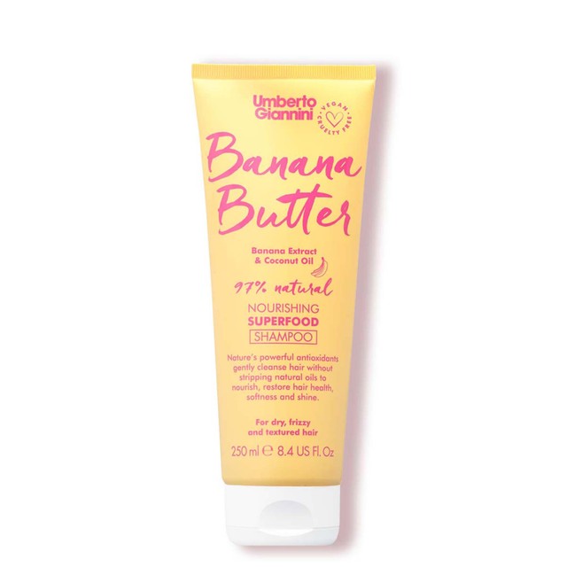 Umberto Giannini Banana Butter shampoo 250ml (British brand)