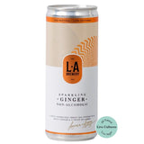 LA Brewery ginger kombucha with Sicilian lemon 250ml, UK version