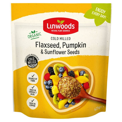 Linwoods Milled Organic Flaxseed Sunflower Pumpkin Seed Mix 425g