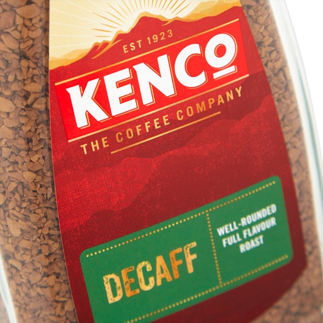 Kenco decaf instant coffee 200g, UK version