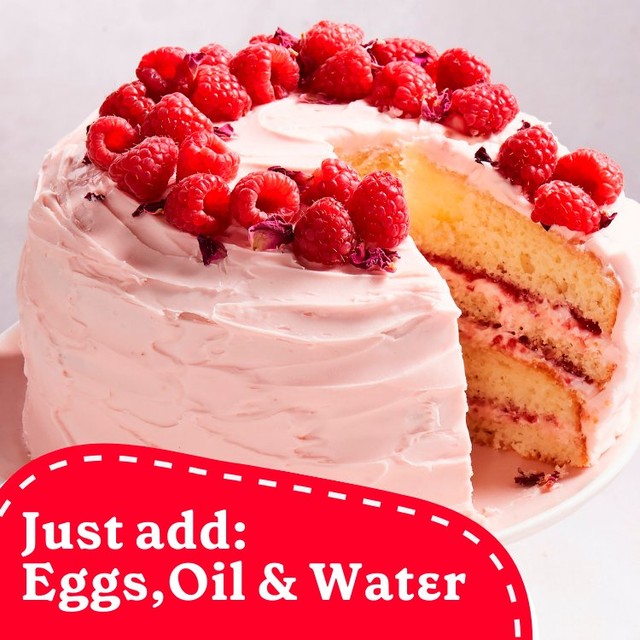 Betty Crocker vanilla cake mix 425g - British product