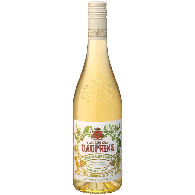 Les Dauphins IGP White wine 75cl, UK version