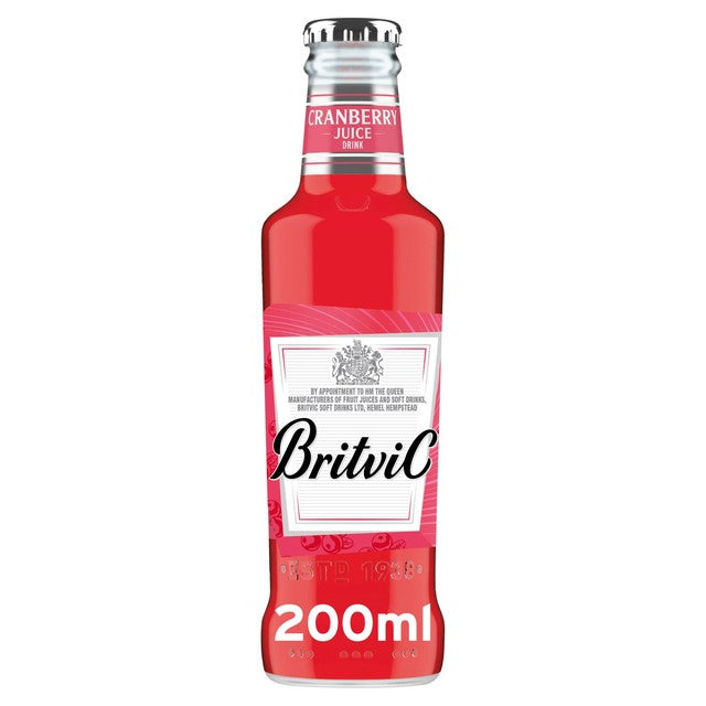 Britvic cranberry juice drink 24 x 200ml - British product