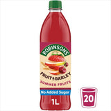 Robinsons Summer Fruits squash 1L, imported from the UK