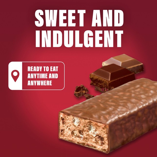 Slim Fast Core Double Choc Snack Bar 6 x 25g (British brand)