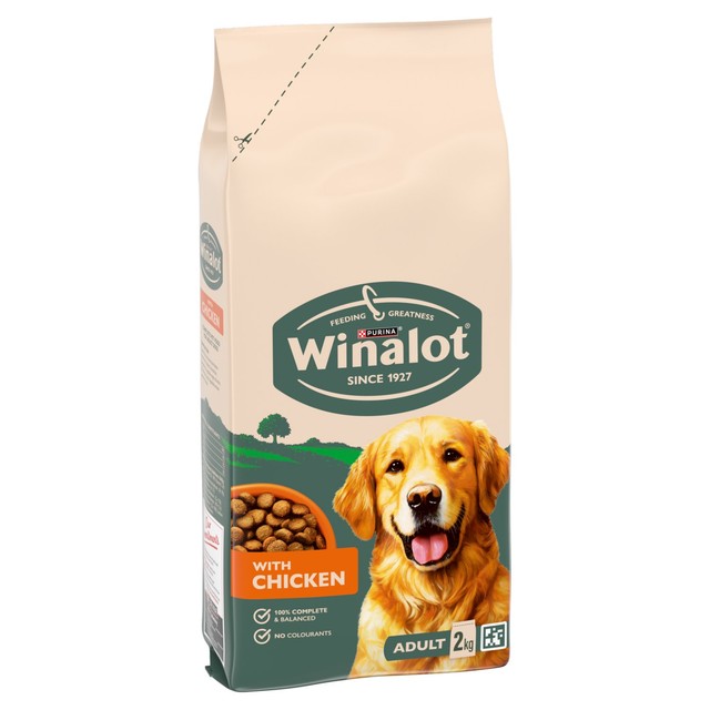 Winalot chicken dry dog food - British product