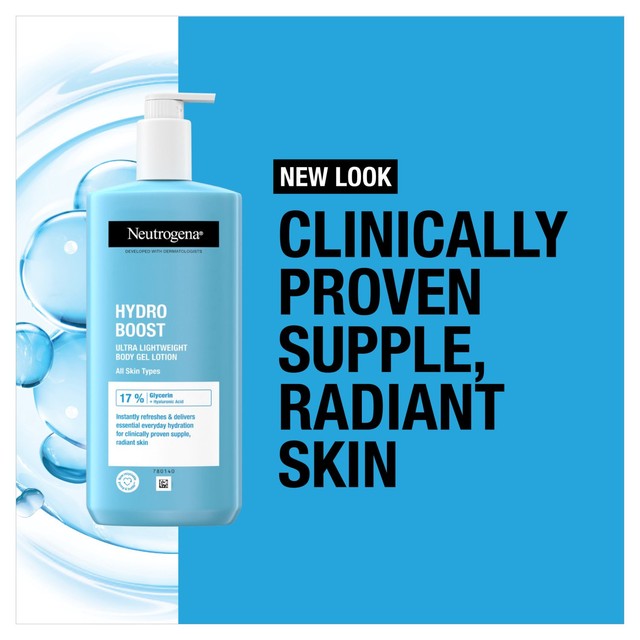 Neutrogena Hydro Boost Body Gel Cream 400ml, imported from the UK