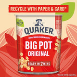 Quaker original porridge pot 60g, imported from the UK