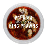 M&S Paprika Marinated King Prawns 140g, imported from the UK