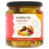 Cooks & Co Grilled Saporiso mixed vegetables in oil 280g - British product