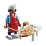 Playmobil Special Plus Pizza Chef toy, imported from the UK