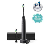 Philips Sonicare 5300 Series black electric toothbrush, imported from the UK