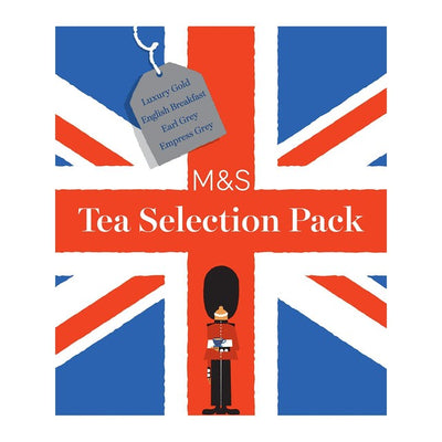 M&S M&S Svart Te Teutvalgspakke 40 teposer- Kjøp online hos McGrocer