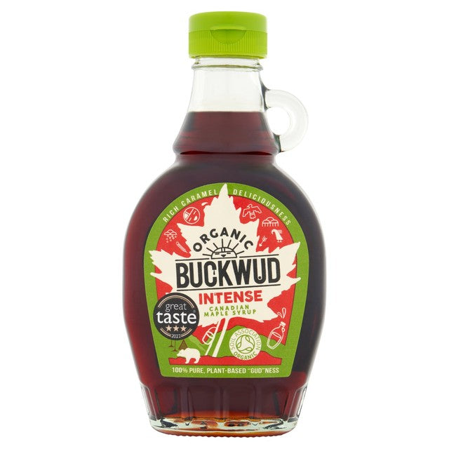 Buckwud intense dark maple syrup 250g - British product