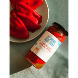 Olive Branch flame roasted Greek red peppers 450g (British brand)