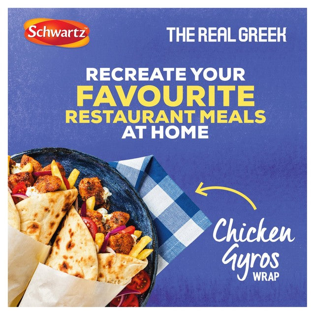Schwartz The Real Greek Chicken Gyros seasoning mix 20g (British brand)
