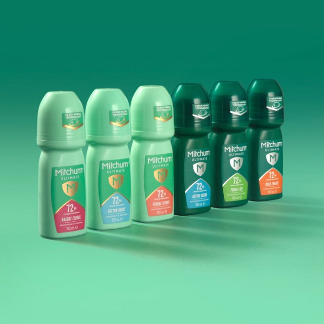 Mitchum deodorant roll-on Floral Citrus - British product
