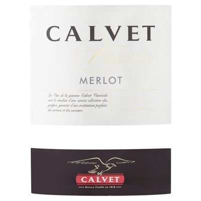 Calvet Varietals Merlot Vin Rouge 75cl
