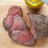 Ocado small beef roasting joint 850g, imported from the UK