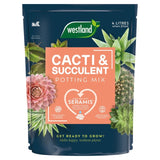 Westland cacti and succulent potting mix peat free 4L (British brand)