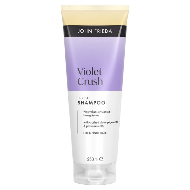 John Frieda Violet Crush purple shampoo, imported from the UK