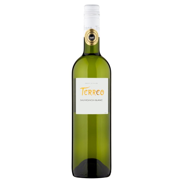 Terreo Sauvignon Blanc white wine 75cl (British brand)