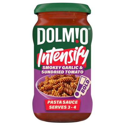M&S Dolmio Intensify Smokey Garlic and Sundried Tomato Pasta Sauce 400g- Buy online at McGrocer