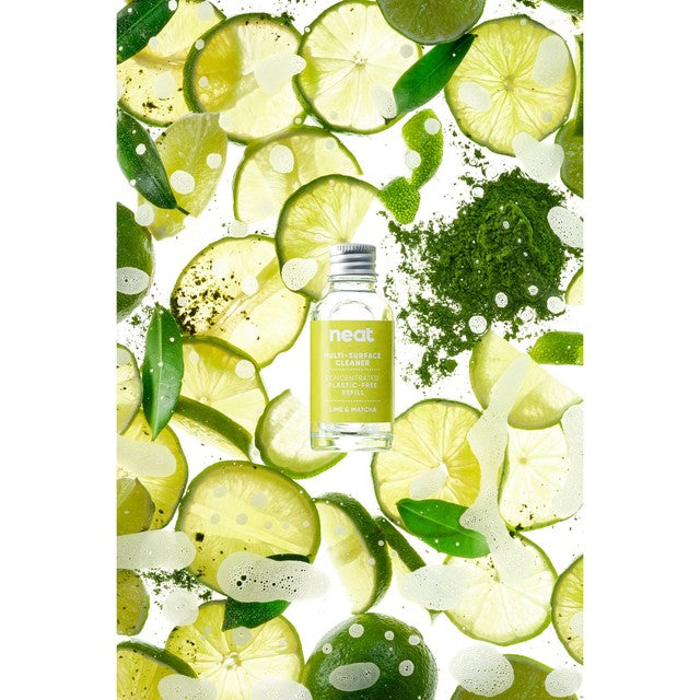 Neat multi surface cleaner concentrate Lime & Matcha refill - British product