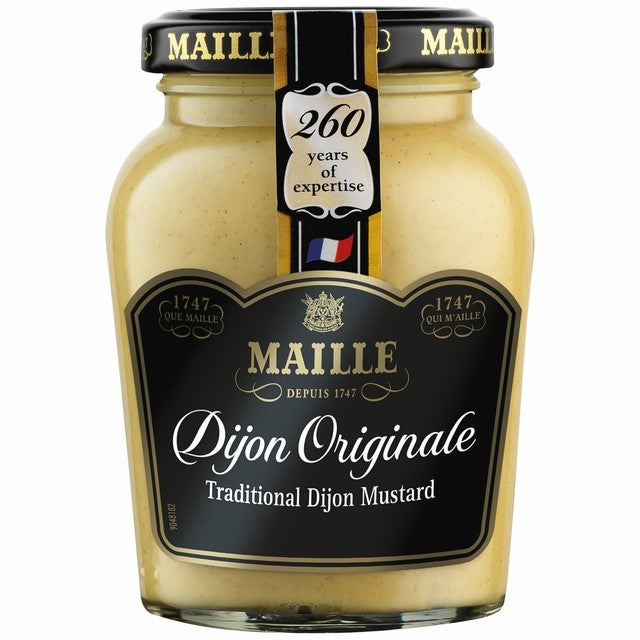Maille Dijon Original mustard 215g, imported from the UK