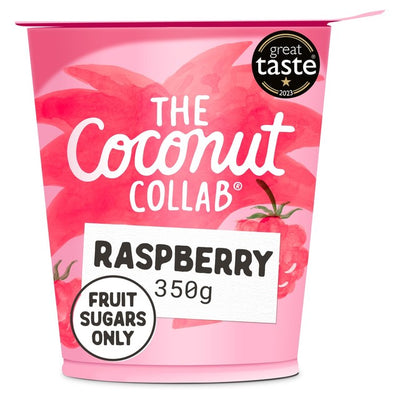 M&S Coconut Collab Fermentierter Kokosjoghurt mit Himbeerkompott 350g - Online bei McGrocer kaufen
